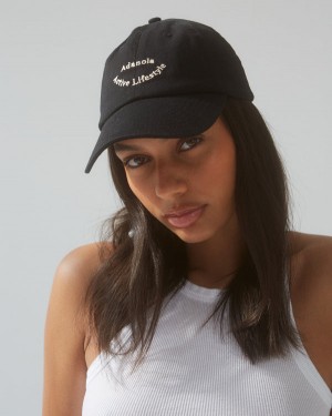 Adanola Active Lifestyle Cap Czarne Beżowe | SN-ADA56701