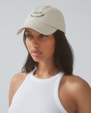 Adanola Active Lifestyle Cap Kremowe Zielone | SN-ADA56703