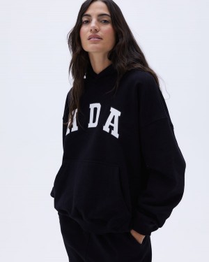 Adanola Oversized Hoodie Czarne | SN-ADA56528