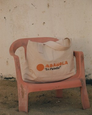 Adanola Resort Sports Tote Bag Kremowe Pomarańczowe | SN-ADA56677