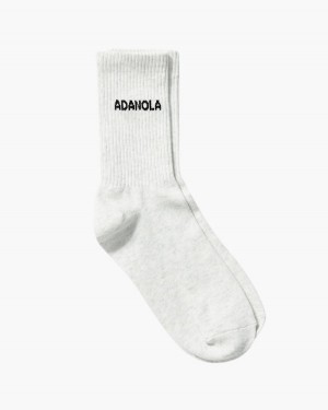 Adanola Socks Głęboka Szare | SN-ADA56695