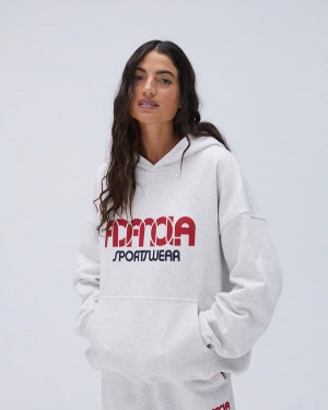 Adanola Sportswear Oversized Hoodie Głęboka Szare | SN-ADA56518