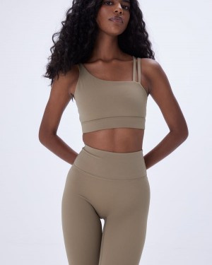 Adanola Ultimate Asymmetric Double Paskiem Bra Jasny Brązowe | SN-ADA56549