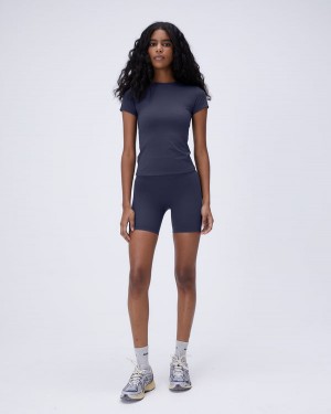 Adanola Ultimate Crop Shorts Niebieskie | SN-ADA56615