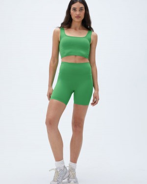 Adanola Ultimate Crop Shorts Zielone | SN-ADA56600
