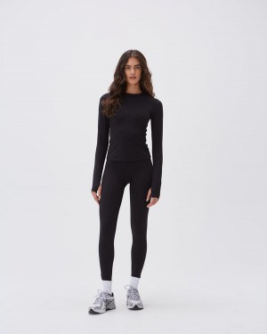 Adanola Ultimate Leggings Czarne | SN-ADA56438