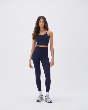 Adanola Ultimate Leggings Granatowe Niebieskie | SN-ADA56443