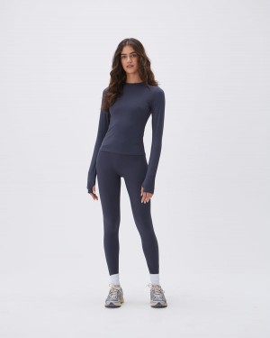 Adanola Ultimate Leggings Niebieskie | SN-ADA56444
