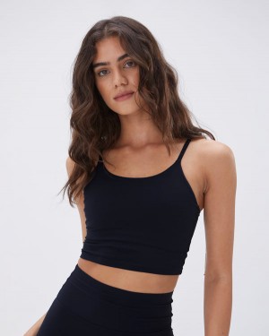 Adanola Ultimate Tank Bra Czarne | SN-ADA56582