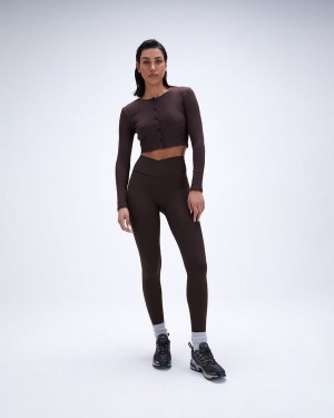 Adanola Ultimate Wrap Over Leggings Kawa | SN-ADA56427