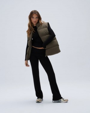 Adanola Watowany Gilet Zielone | SN-ADA56668